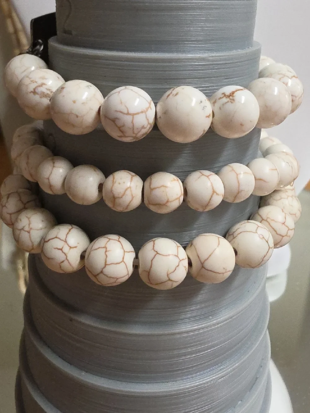 Dalmation Jasper Howlite And Brass 